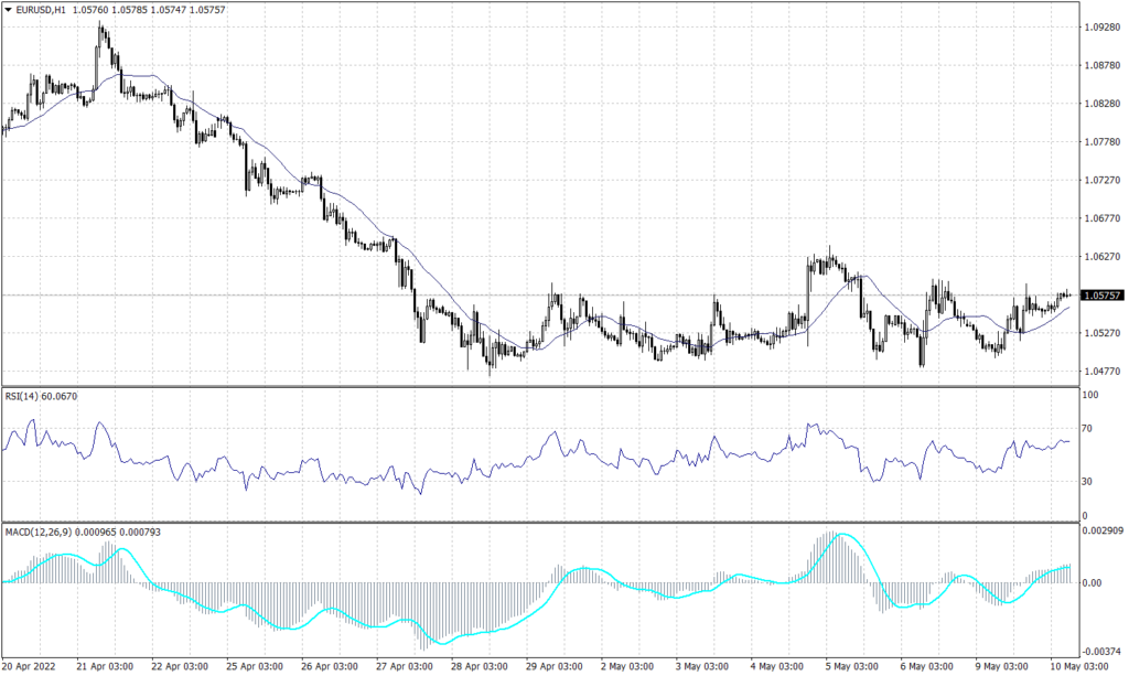 Euro Graph candle for 10 May 2022